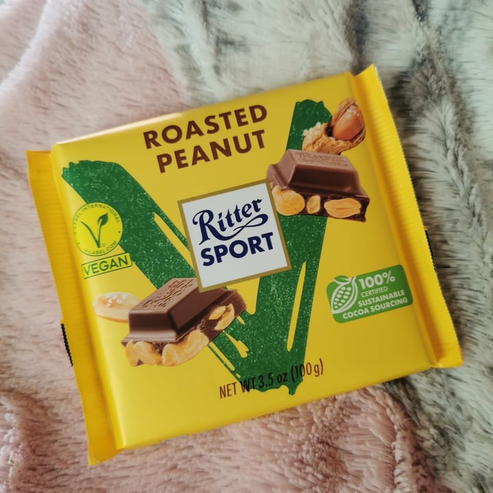 photo of Ritter Sport Roasted Peanut shared by @lindatheweirda on  28 Oct 2023 - review