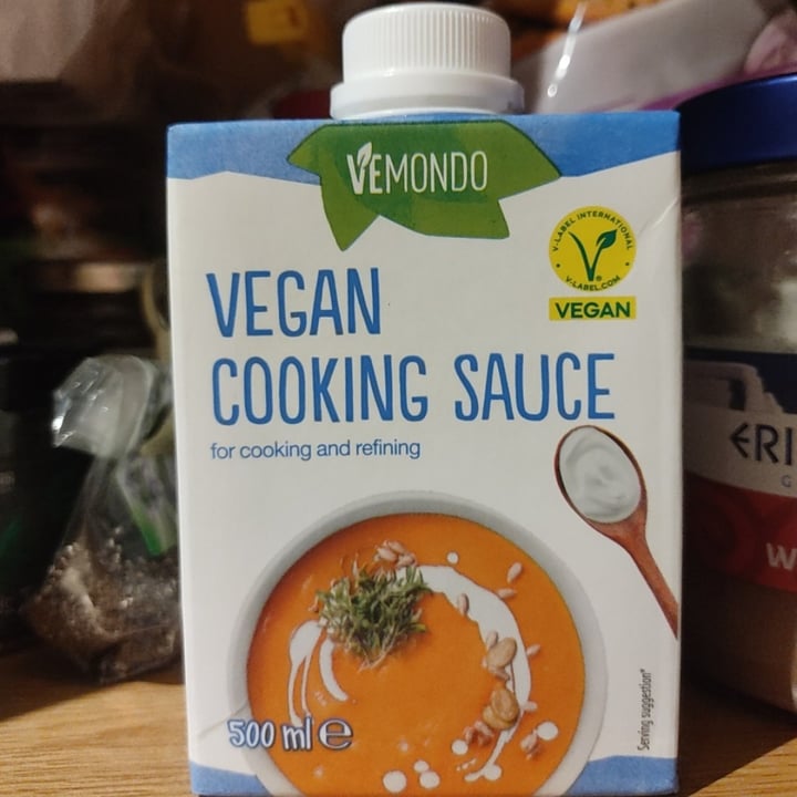 photo of Vemondo vegan cooking sauce shared by @chiarin94 on  09 May 2024 - review