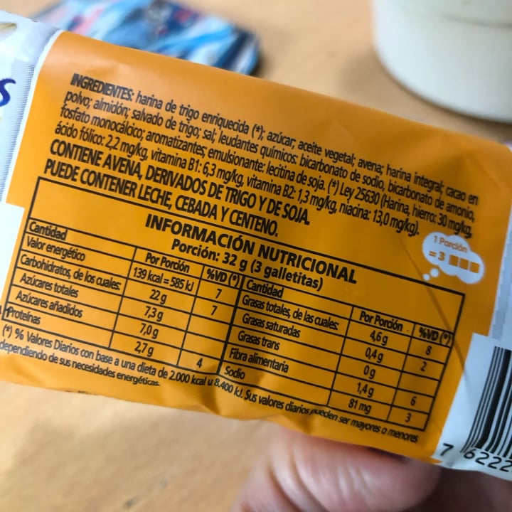 photo of Cerealitas Galletitas Cacao y Avena shared by @laiaia on  22 Jul 2025 - review