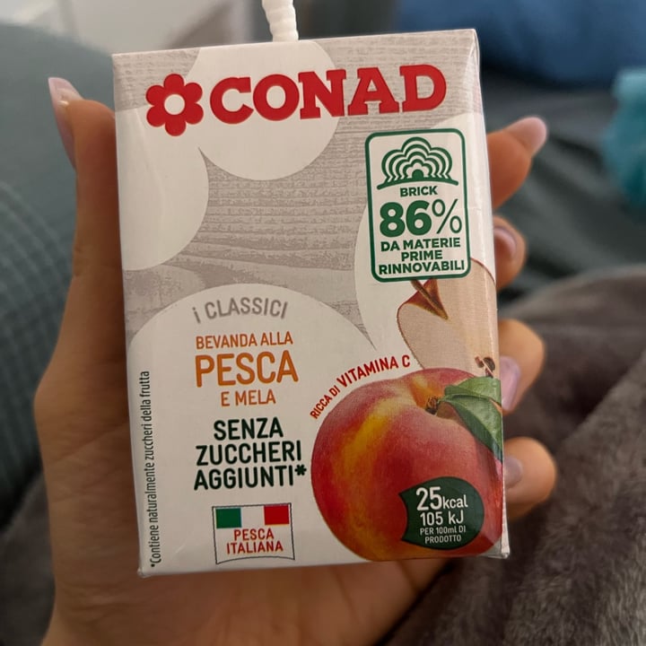 photo of Conad Succo pesca shared by @seitansistah on  17 Mar 2025 - review