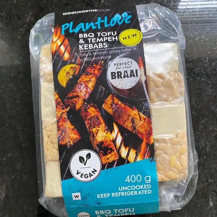 photo of Woolworths bbq tofu & tempeh kebabs shared by @saveg on  04 Oct 2025 - review