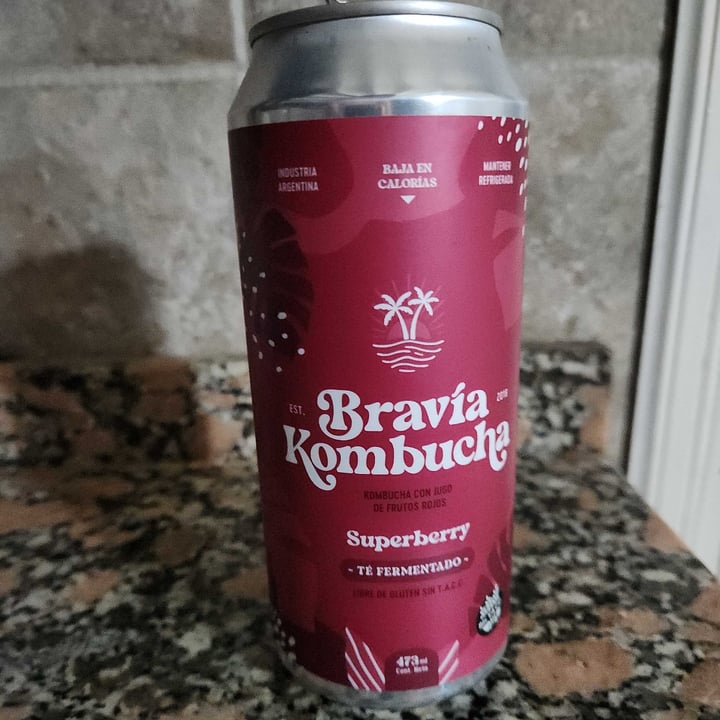 photo of Bravía Kombucha Superberry shared by @ines1989 on  29 Mar 2024 - review