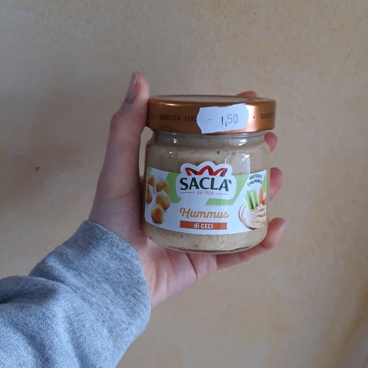 photo of Sacla' Hummus di ceci - in vetro shared by @ggiorgia on  26 Mar 2024 - review