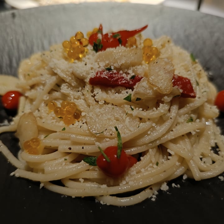 photo of Choose Restaurante Vegano Spaghetti aglio, olio y peperoncino shared by @angelesrocaz on  20 Mar 2025 - review