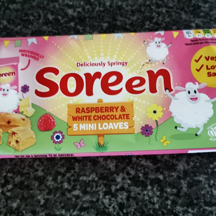 photo of Soreen Raspberry & white choc mini loaves shared by @kimalexis1981 on  19 Mar 2024 - review