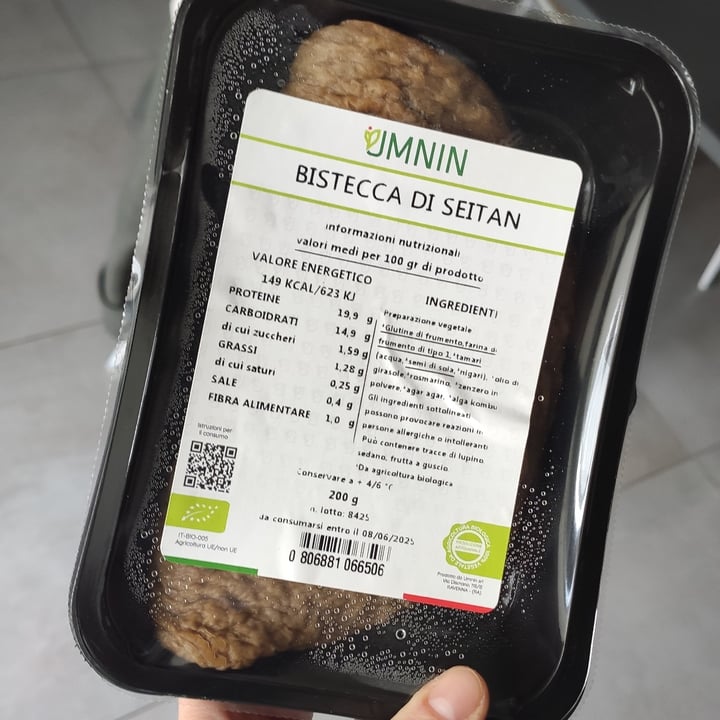 photo of Umnin Bistecca di Seitan shared by @semidichia on  07 May 2025 - review