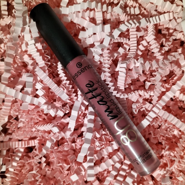 photo of Essence  8h matte liquid lipstick shared by @greendashy on  04 Jan 2024 - review