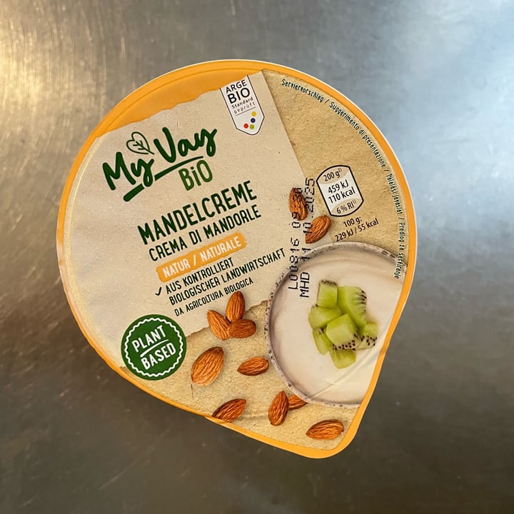 photo of MyVay Mandelcreme Bio shared by @marghecassius on  17 Sep 2025 - review