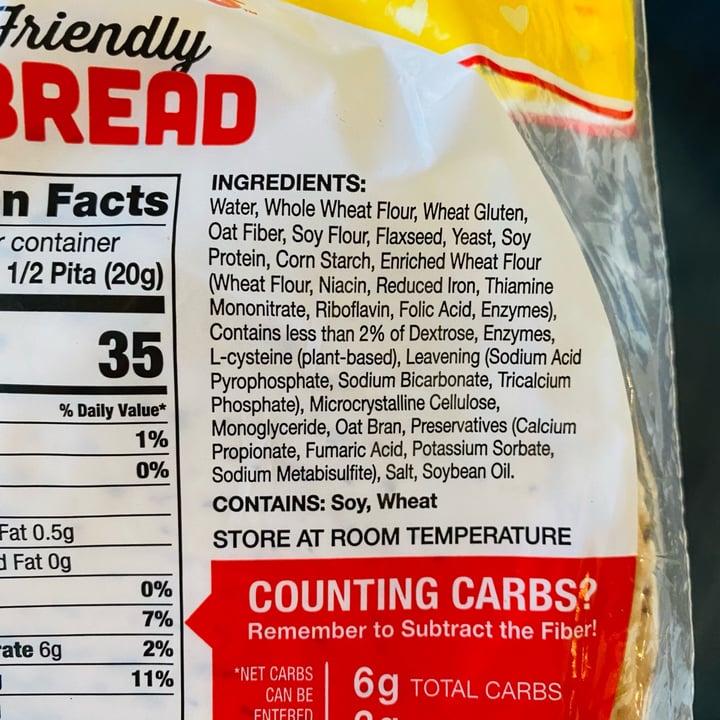 photo of Joseph's Heart Healthy Pita Bread shared by @beckyyy on  28 Apr 2024 - review