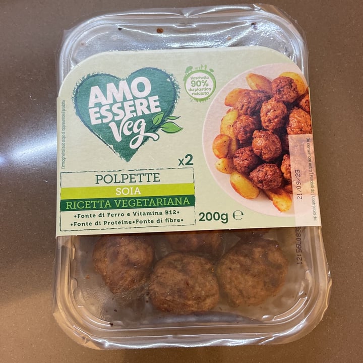 photo of Amo Essere Veg Polpette a base di soia shared by @gerba on  13 Sep 2023 - review