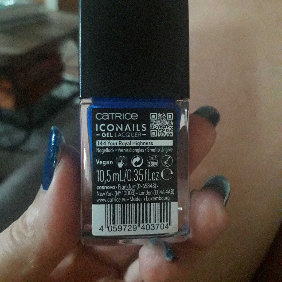 Catrice Iconails Nagellack Gel-Look 144 Your Royal Highness – Langlebiger Glanz Für Starke Nägel