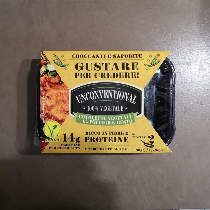 photo of Unconventional Cotolette Vegetali 0% Pollo 100% Gusto shared by @ddiana22 on  15 Oct 2023 - review