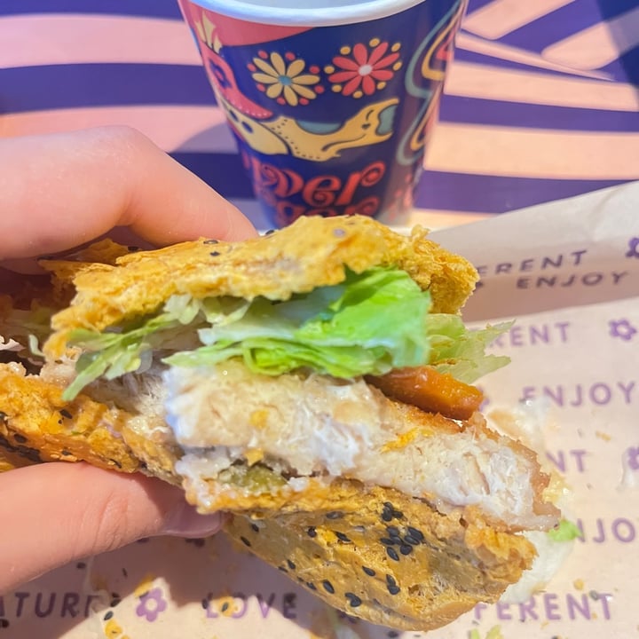 photo of Flower Burger funny crispy shared by @eliamariotti on  25 May 2025 - review
