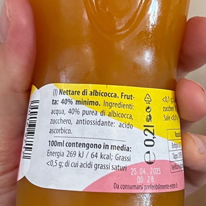 photo of Rauch Succo d’albicocca shared by @giuliettaveg on  17 Jul 2024 - review