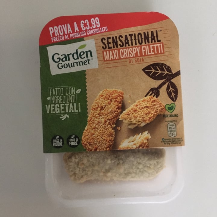 photo of Garden Gourmet sensational maxi crispy filetti soia shared by @marghecassius on  25 Sep 2023 - review