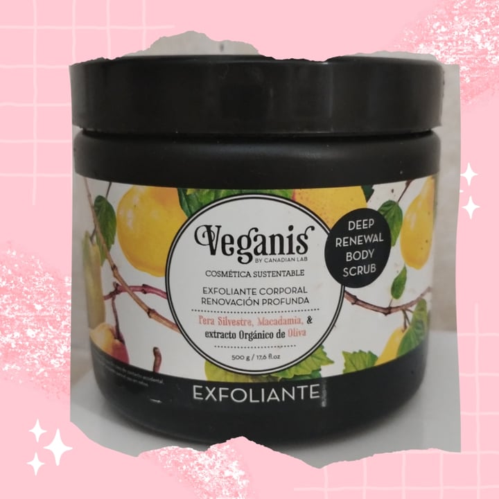 photo of Veganis Exfoliante Corporal de Pera, Macadamia Y Oliva shared by @candeconbuzo on  09 Jan 2024 - review