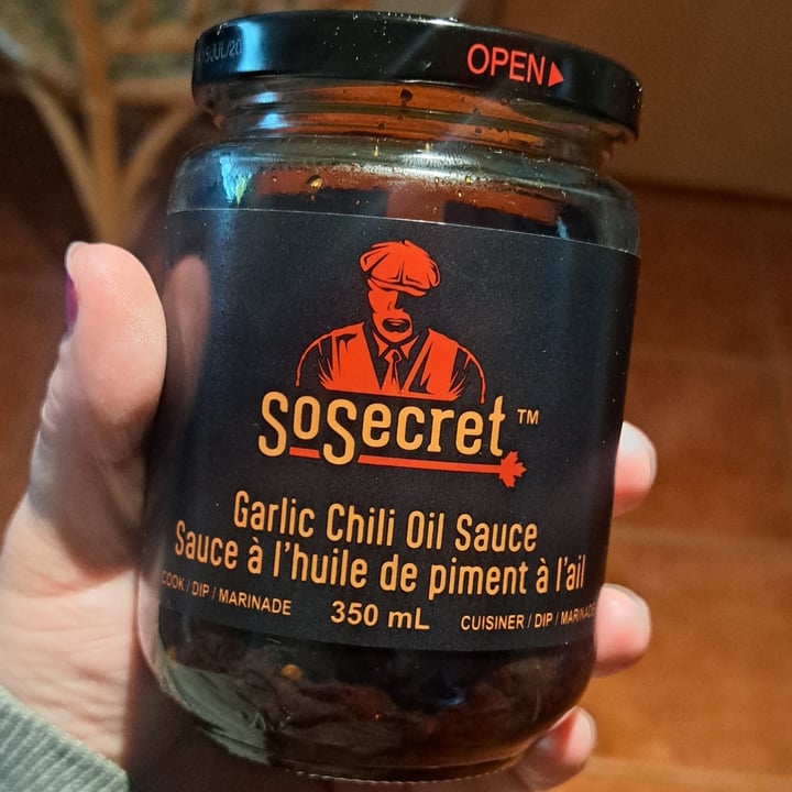 photo of SoSecret Garlic Chili Oil Sauce shared by @svraphael88 on  20 Apr 2024 - review