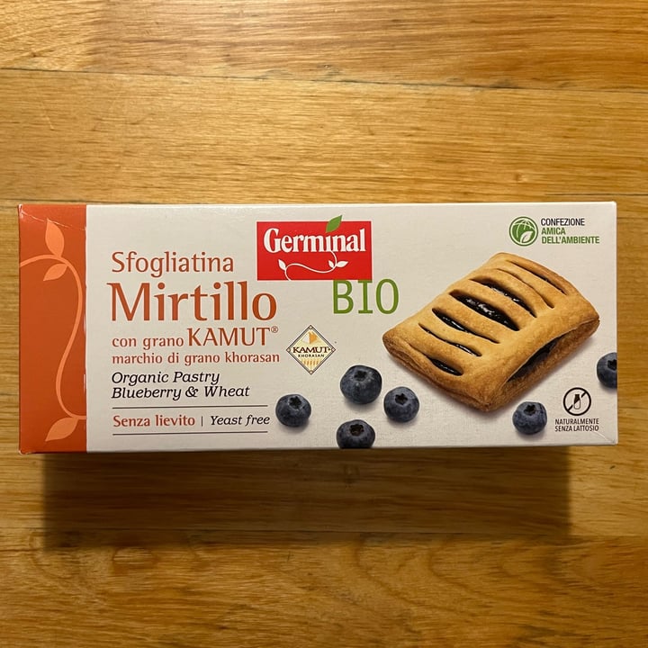 photo of Germinal Bio sfogliatina al mirtillo shared by @vivixelettra on  22 Oct 2023 - review