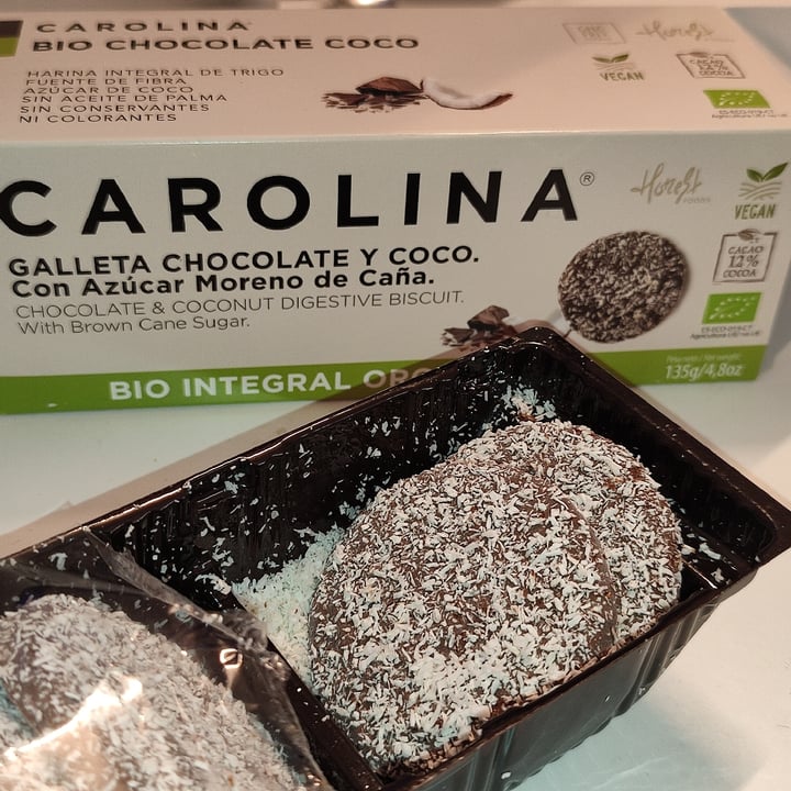 photo of Carolina Galleta chocolate y coco shared by @veggievallde on  21 Sep 2023 - review