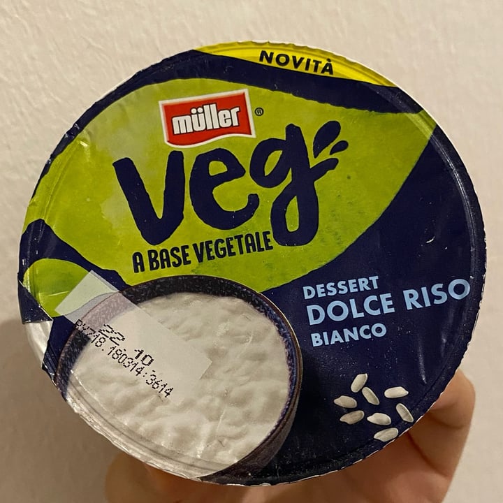 photo of Müller veg Dessert dolce riso bianco shared by @elisaleone on  30 Sep 2023 - review