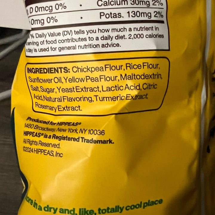 photo of Hippeas flavor blast white cheddar explosion shared by @ksvegan17 on  26 Jul 2025 - review