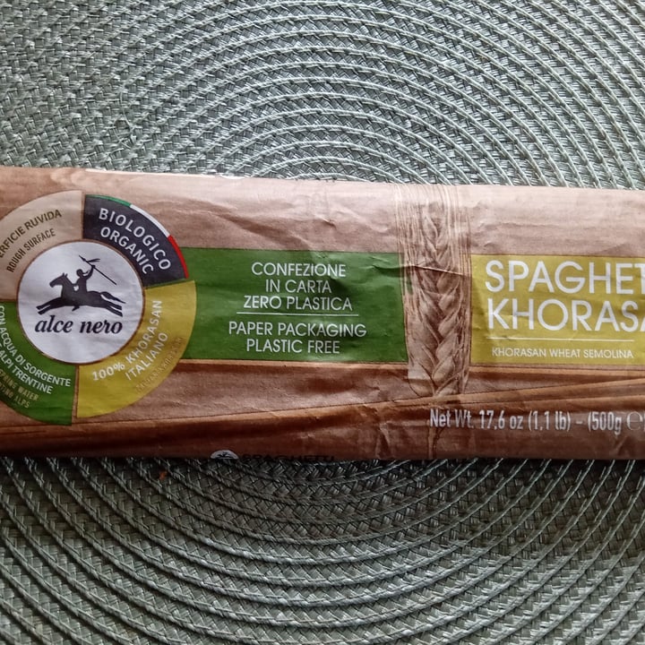 photo of Alce Nero spaghetti khorasan shared by @claire66 on  22 Jul 2025 - review