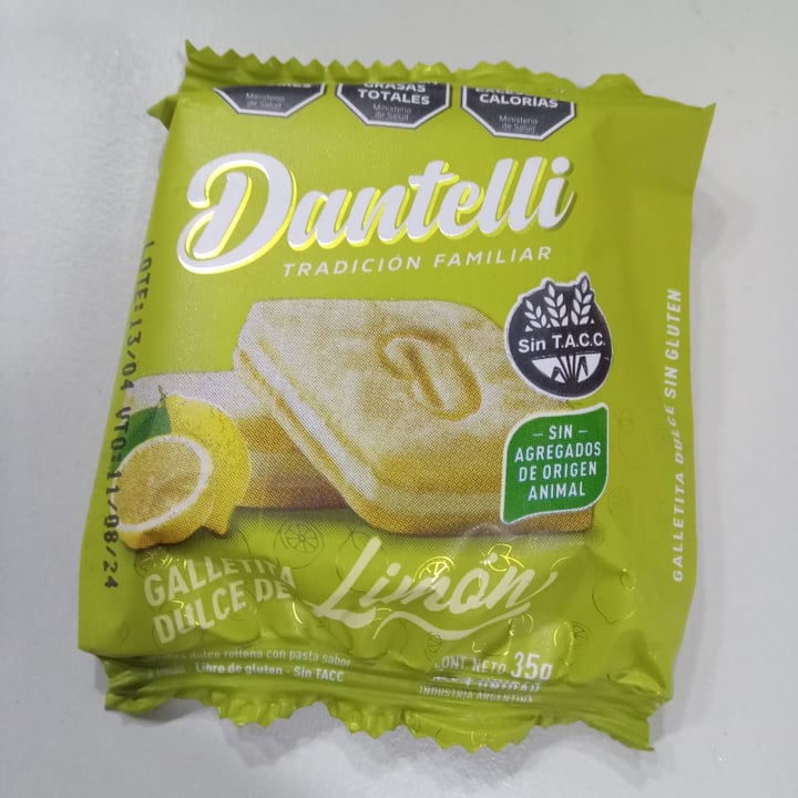 photo of dantelli Galletita Rellena De Limón shared by @tfmaselli on  09 May 2024 - review
