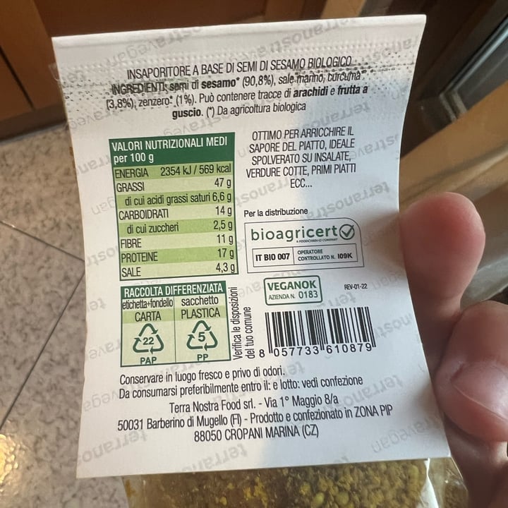 photo of Fatti per Bene gomasio curcuma e zenzero shared by @gretyl on  24 Jun 2024 - review
