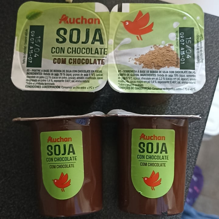 photo of Auchan Yogur De Chocolate shared by @leiremarcs on  12 Apr 2025 - review