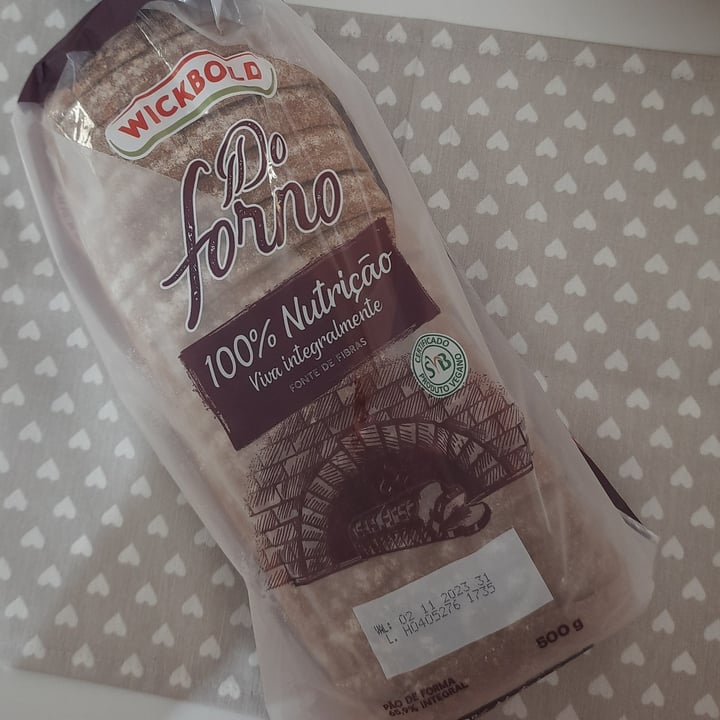 photo of Wickbold Do forno 100% nutrição shared by @patysouza on  06 Oct 2023 - review