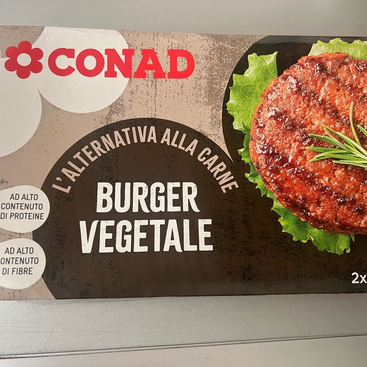 photo of Conad Burger Vegetale shared by @lauradeluca on  08 Mar 2025 - review