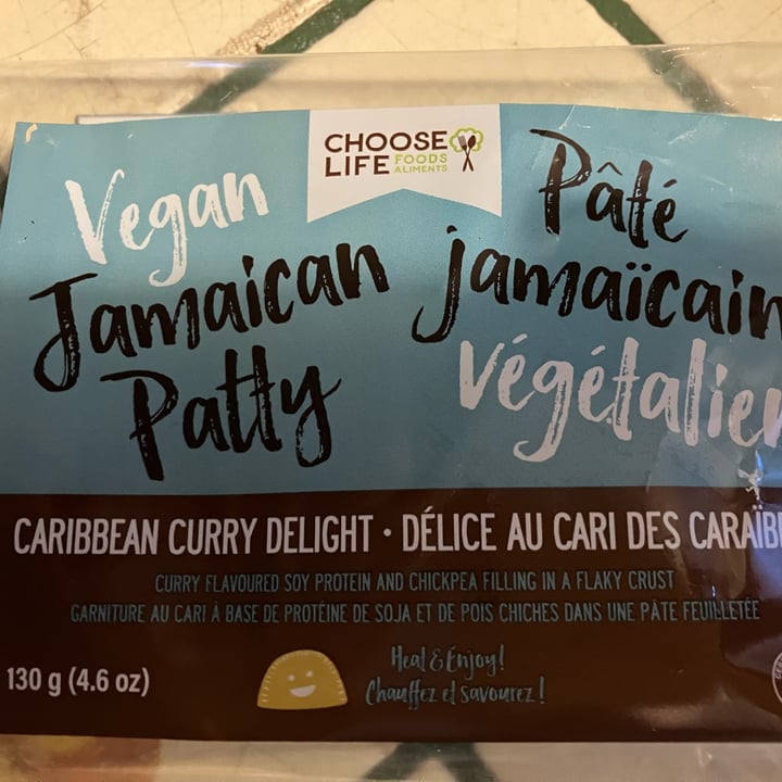 photo of Choose Life Foods Caribbean Curry Delight Patty shared by @sunflowermichelle on  16 Feb 2024 - review