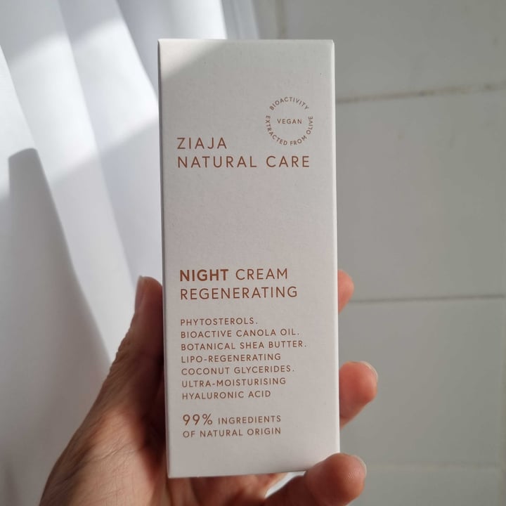 photo of Ziaja Night Cream Regeneration shared by @amparodegata on  06 Jan 2024 - review