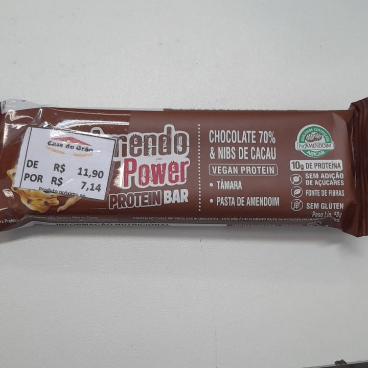 photo of DaColônia ProteinBar Chocolate 70% e Nibs De Cacau shared by @arianev3g on  22 Sep 2024 - review