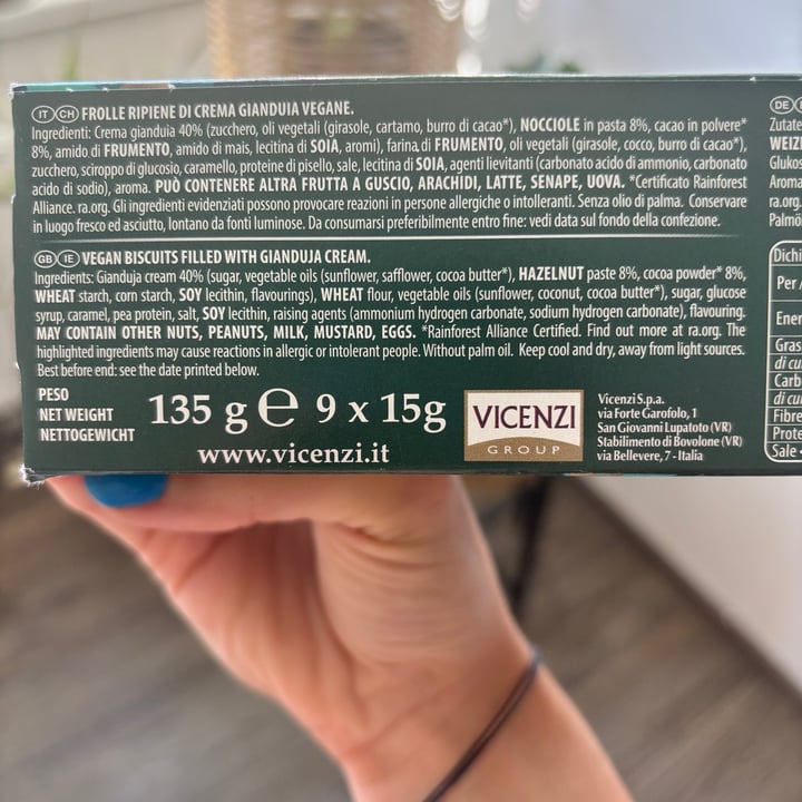 photo of Grisbí Vegan Gianduia shared by @erikah on  18 Aug 2025 - review