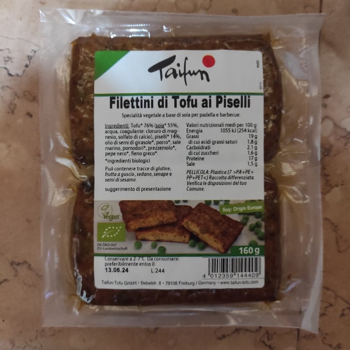 photo of Taifun Filettini di Tofu ai Piselli shared by @daikon on  14 Aug 2024 - review