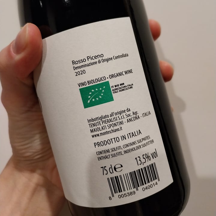 photo of terre monte schiavo Rosso Piceno shared by @veganvicky on  01 Nov 2023 - review