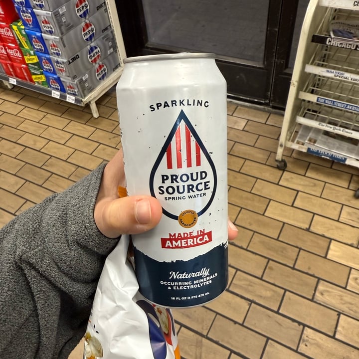 photo of Proud source spring water Sparkling Spring Water shared by @colphax on  05 Oct 2025 - review