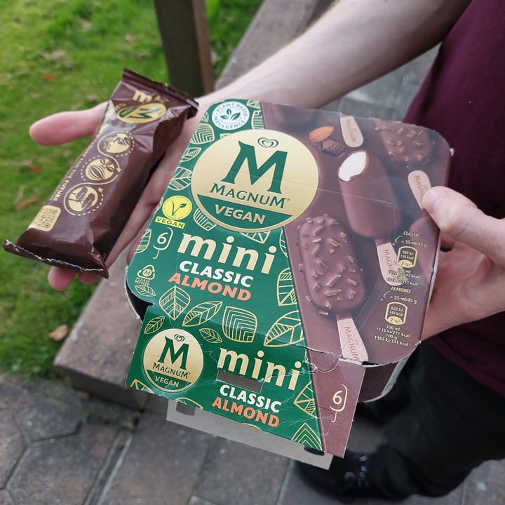 photo of Magnum Classic Almond Mini shared by @frendssnotfood on  05 Sep 2023 - review
