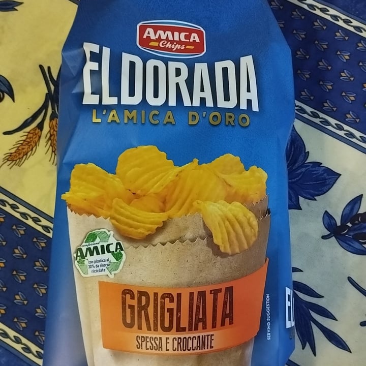 photo of Amica Chips Eldorada Grigliata - Taglio Spesso E Croccante, -30% Grassi shared by @lillieconnolly on  16 Apr 2024 - review