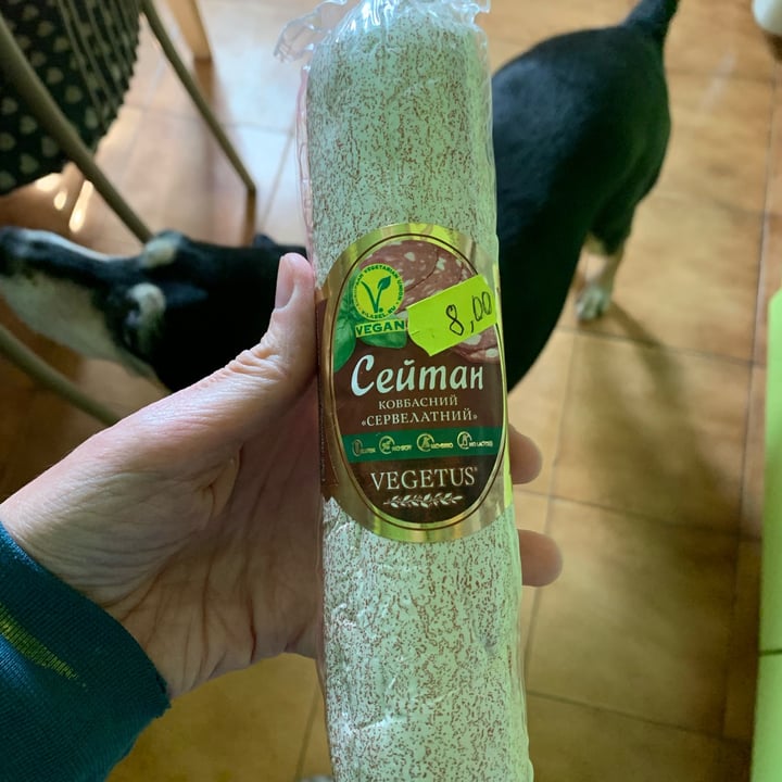 photo of Vegetus salsiccia seitan shared by @coloratantonella on  10 Oct 2025 - review