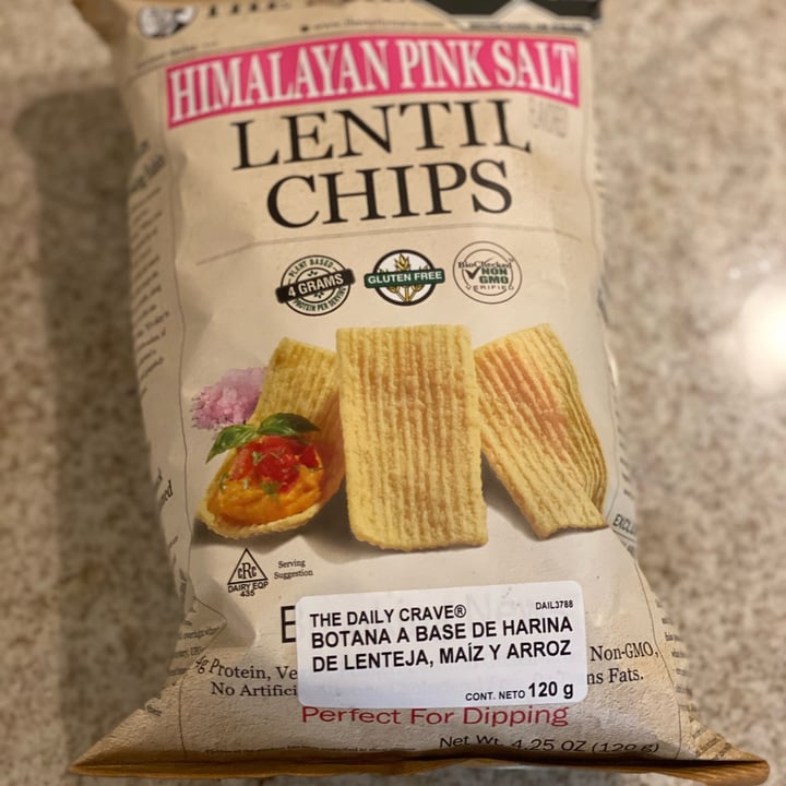 photo of The Daily Crave Lentil Chips, Botana A Base De Lenteja, Maíz Y Arroz shared by @juenmexico on  25 Jul 2024 - review