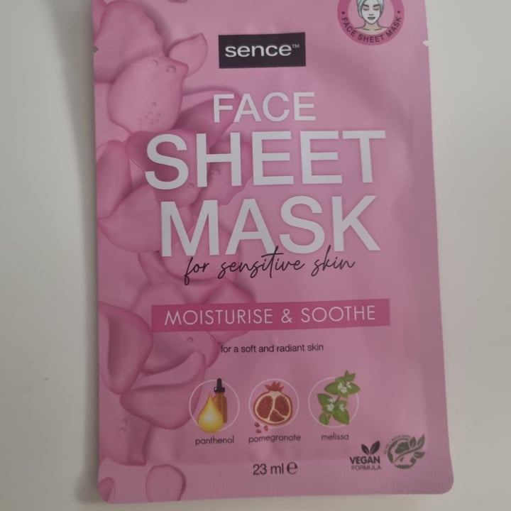 photo of Sence Face Sheet Mask Moosturise & Soothe shared by @noelite on  15 May 2024 - review