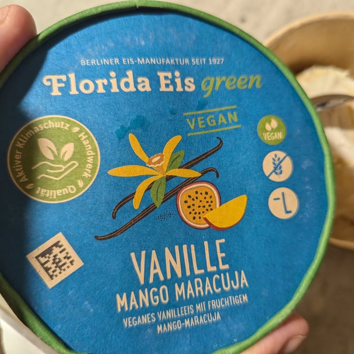 photo of Florida Eis Ice Green - Vanilla Mango Maracuja shared by @tomvsiddons on  26 Aug 2024 - review