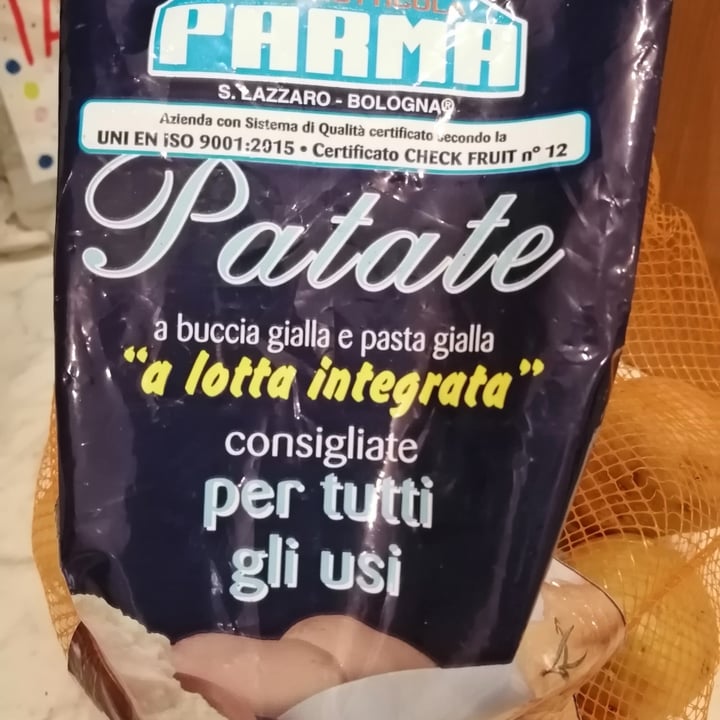 photo of Ortofrutticola parma Patate a buccia gialla e pasta gialla shared by @fedevegana on  06 Sep 2023 - review