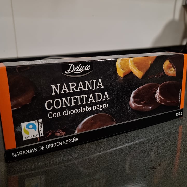 photo of Deluxe Chocolate Negro Con Naranja Confitada shared by @safariveg on  12 Nov 2023 - review