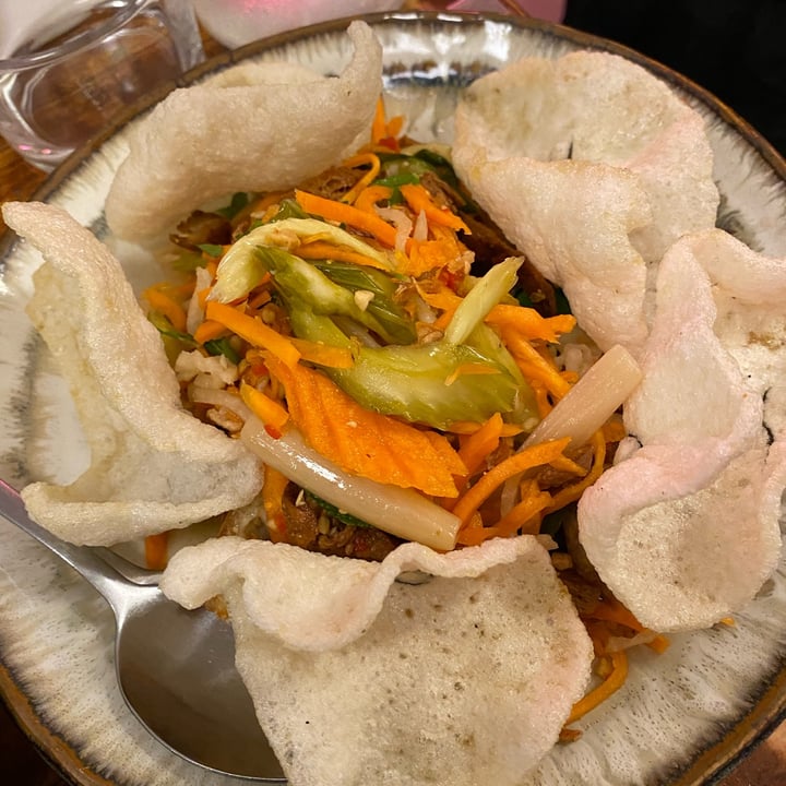 photo of Golden Lotus Vegan Lotus Salad shared by @blacklilyleaf on  13 Apr 2024 - review