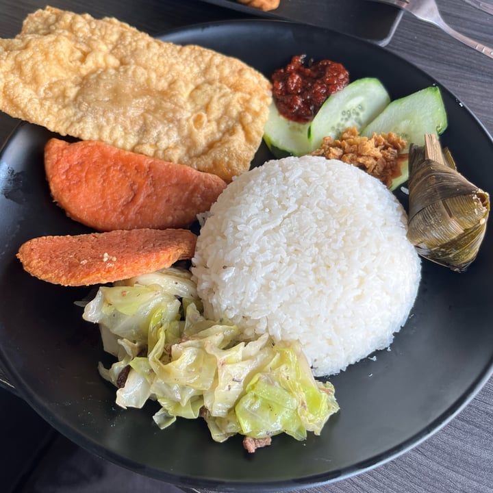 photo of Makan Vegan Geylang Nasi Lemak Set shared by @ziggyradiobear on  13 Apr 2024 - review