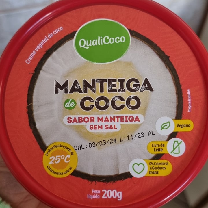 photo of Qualicoco Manteiga de coco shared by @amoho on  16 Sep 2023 - review