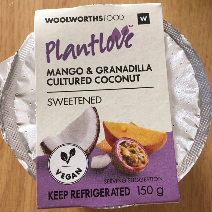 photo of Woolworths Food Mango & Granadilla Cultured Coconut shared by @sylvacharm on  18 Jan 2024 - review